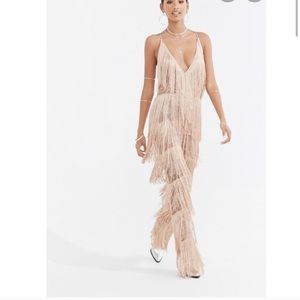 Forever 21 Salt Canyon Collection Fringe Jumpsuit